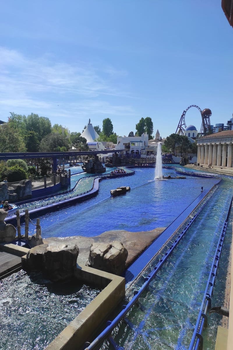 Attraction quartier grec Europa Park