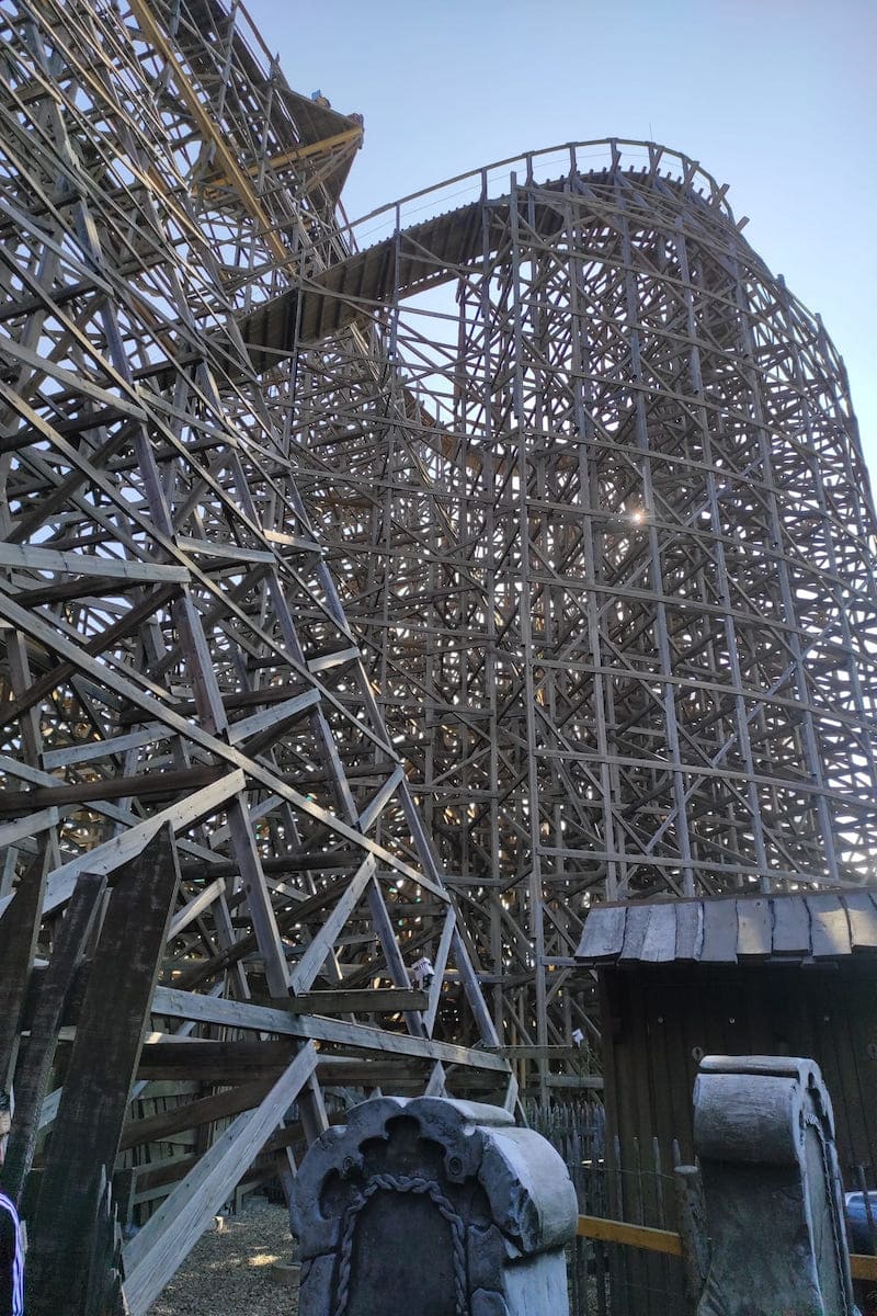 Attraction en bois Wodan Europa Park