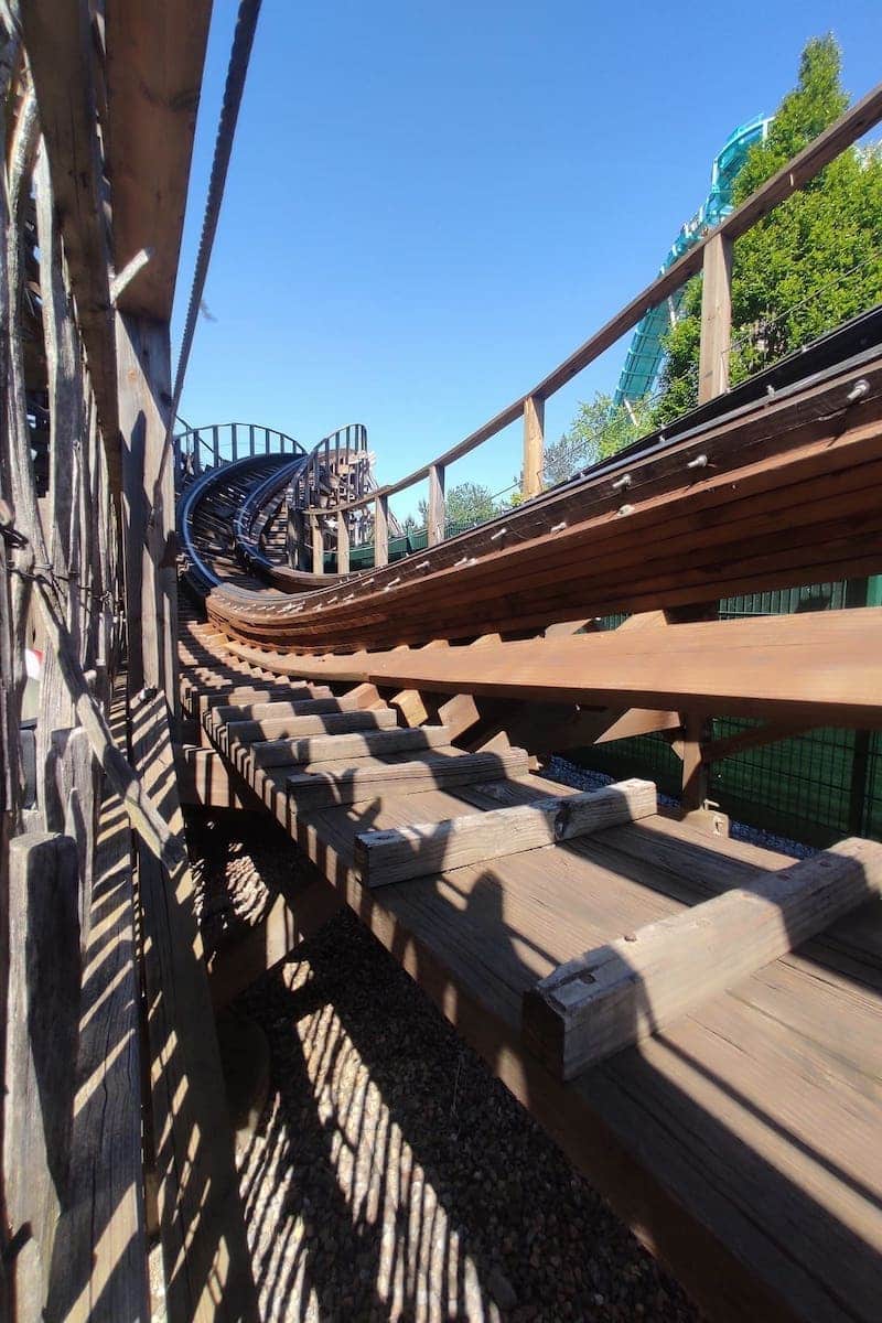 Attraction en bois Wodan Europa Park