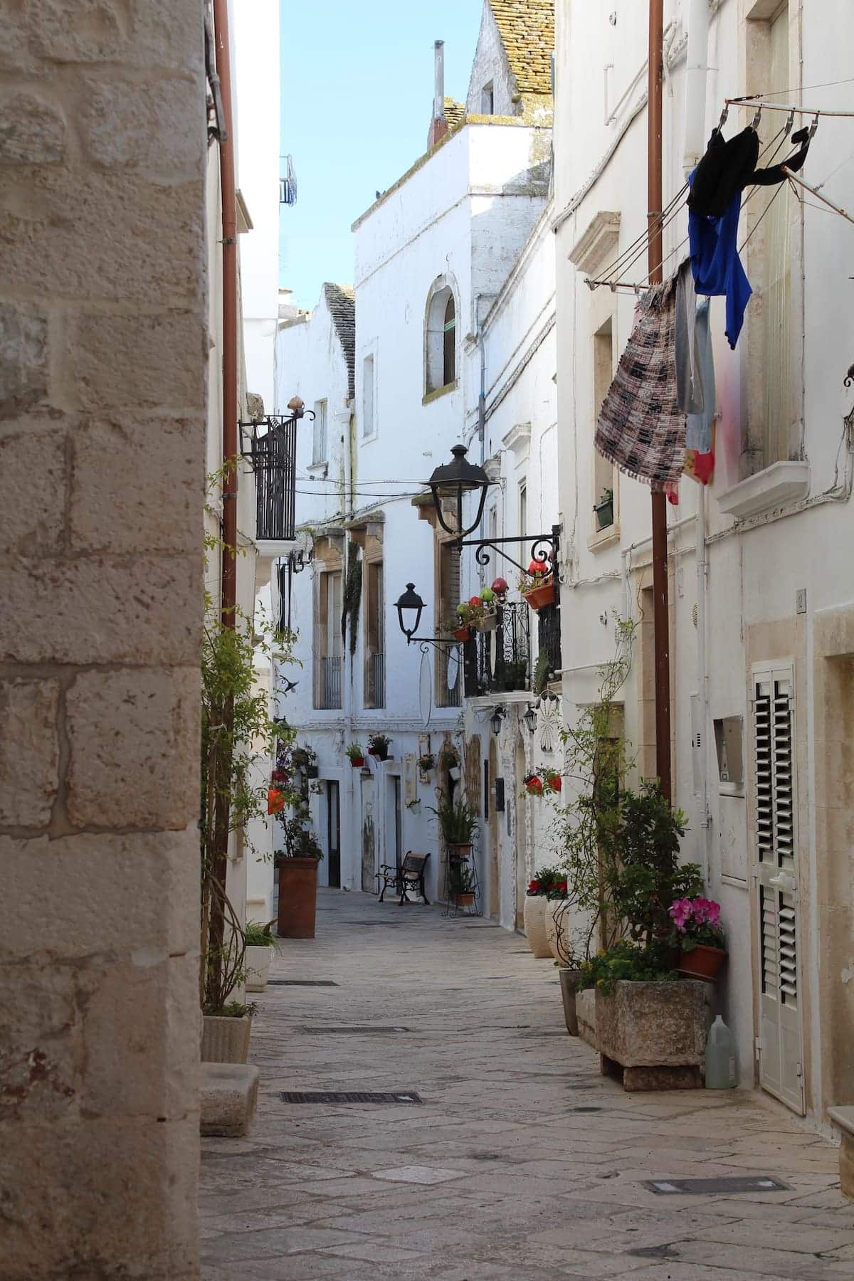 Rue de la ville de Locorotondo