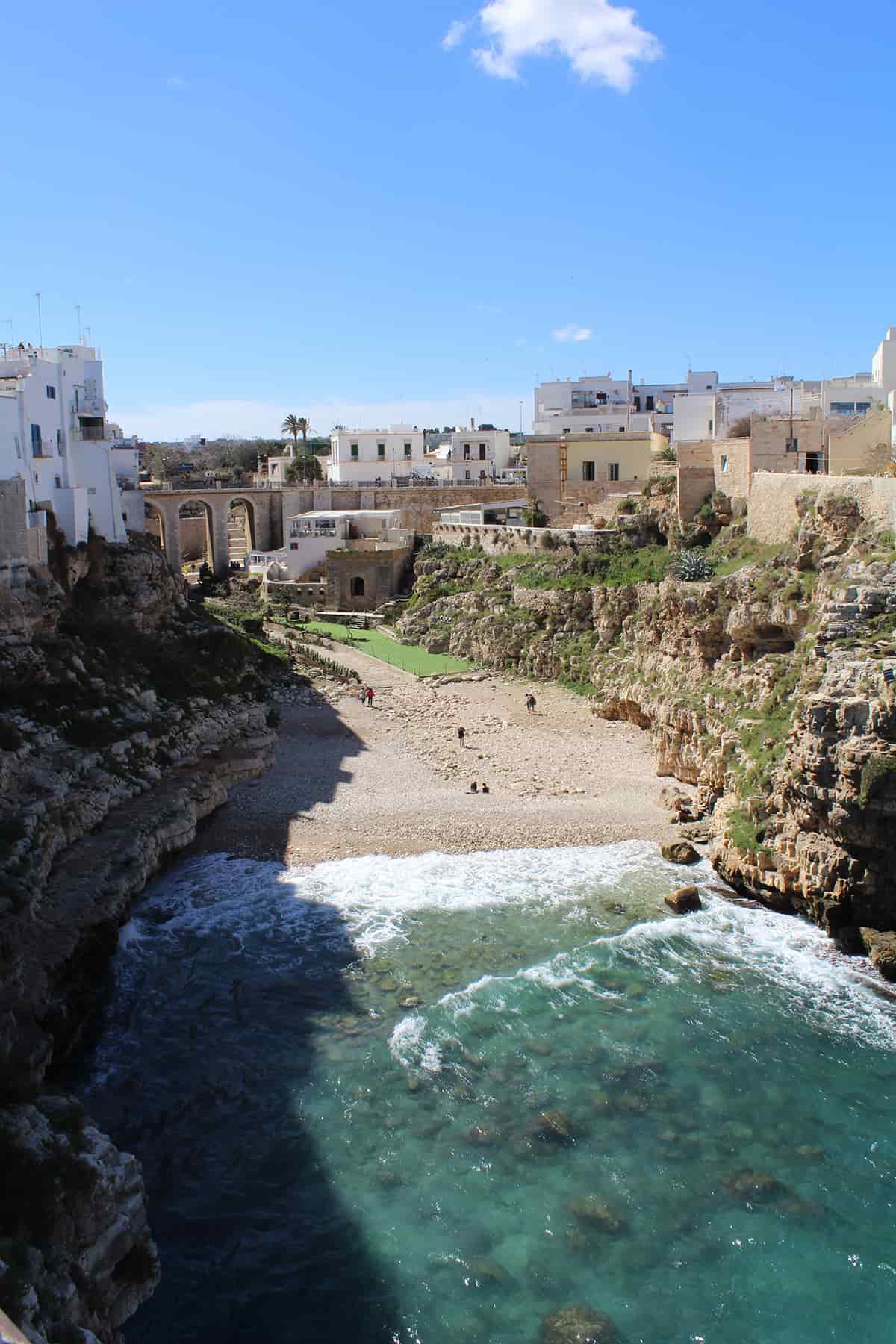 Plage Lama Monachile Polignano a Mare