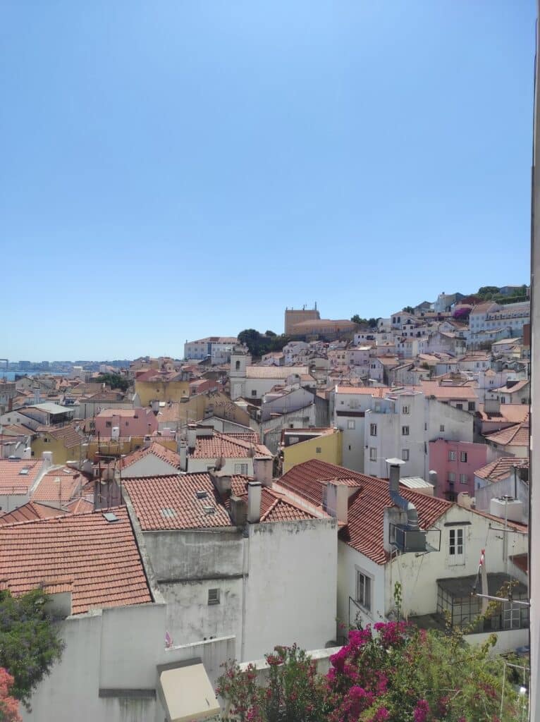 Point de vue sur Lisbonne au Portugal