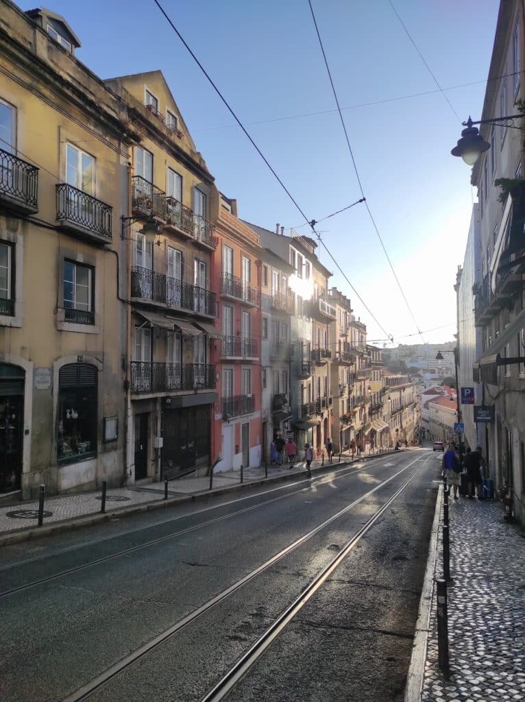 Ruelle quartier Bairro Alto Lisbonne