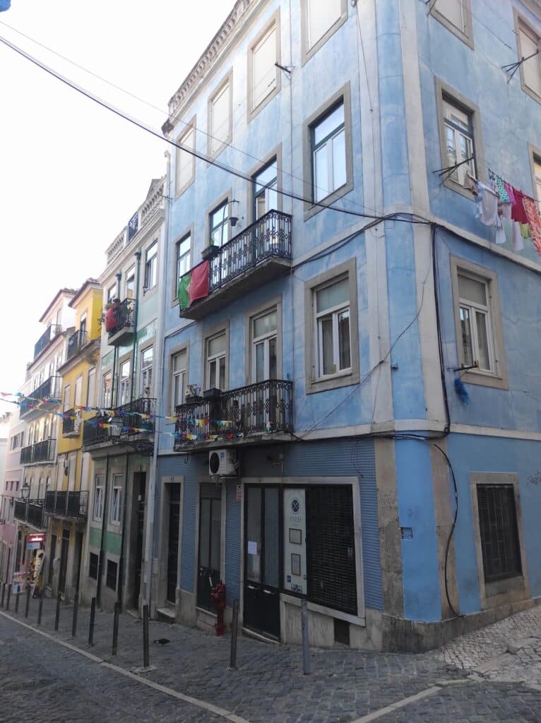 Ruelle quartier Bairro Alto Lisbonne