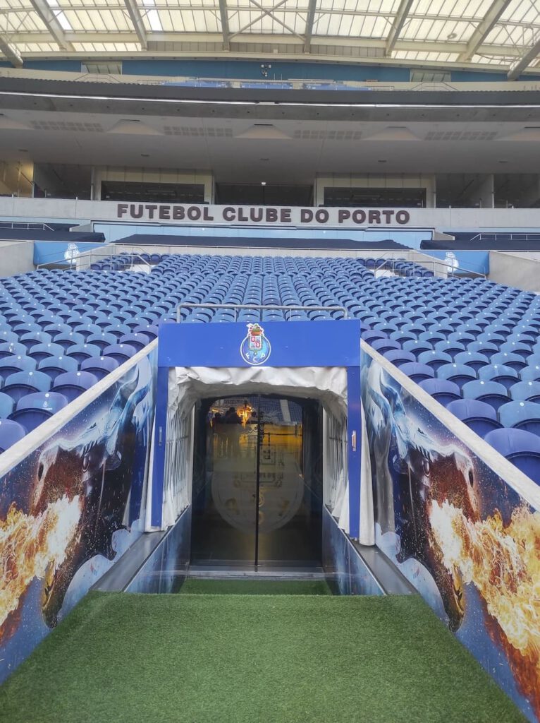 Entrée des joueurs au stade FC PORTO