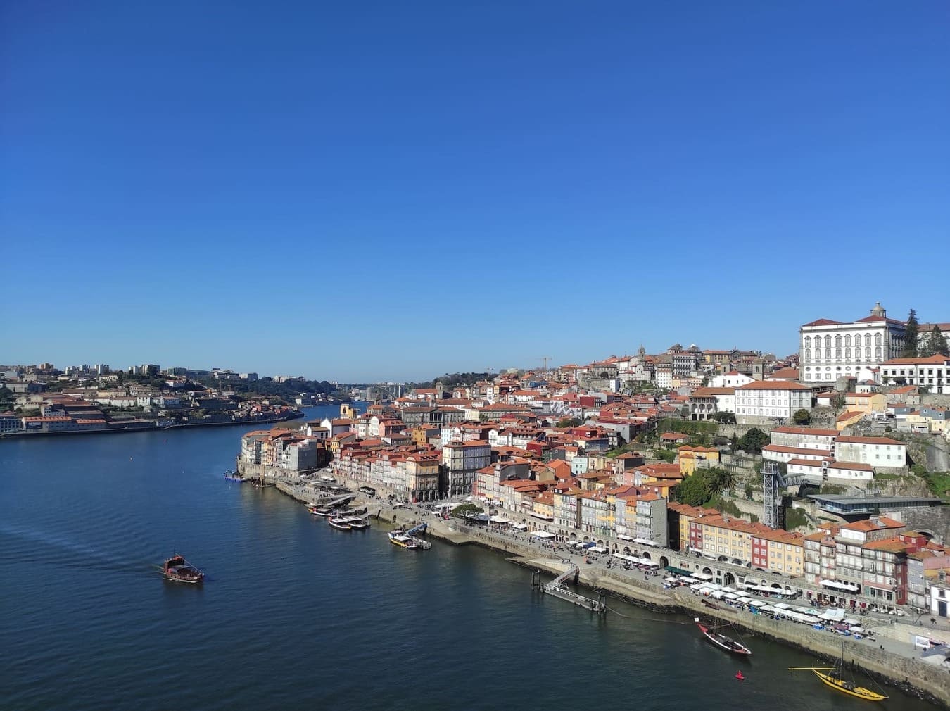 Porto depuis le pont Dom Luis