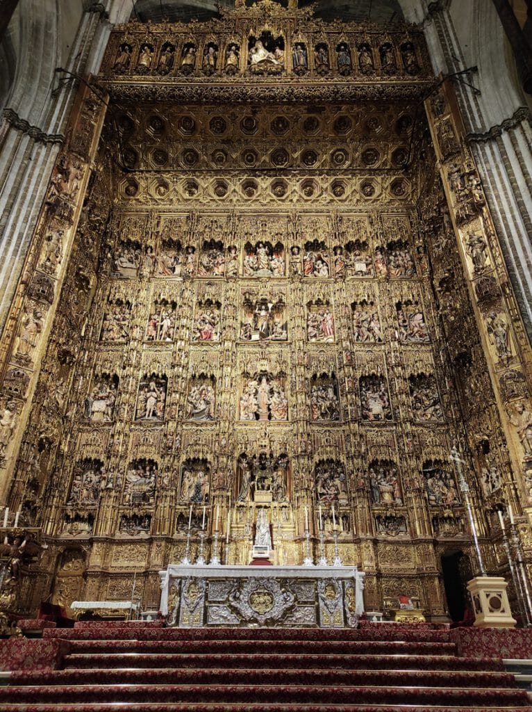 Retable de la cathédrale de Séville