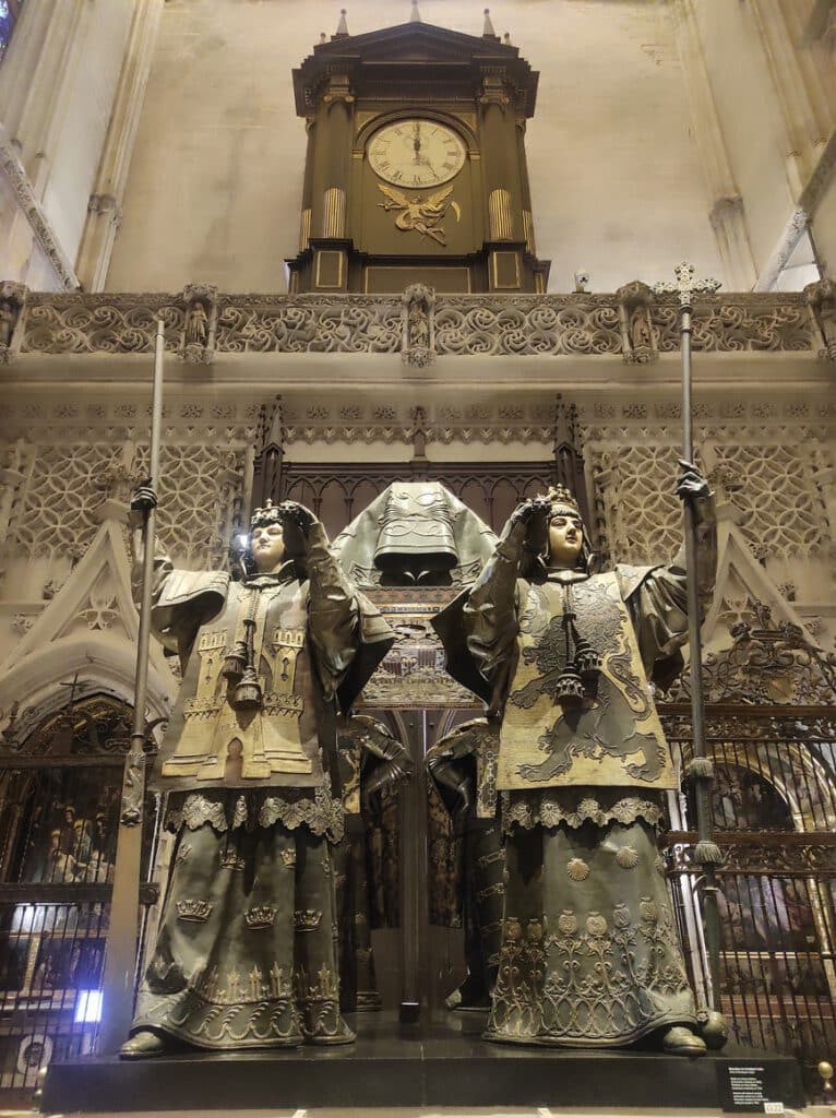 Tombeau de Christophe Colomb dans la cathédrale de Séville